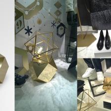 Publidécor, plv sur mesure, décoration vitrine, plv noël